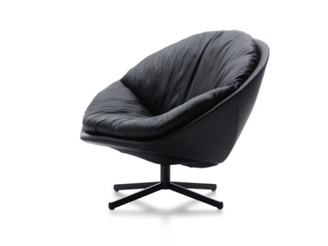 DS-265 COCO - Swivel leather armchair with 4-spoke base by de Sede - view 3